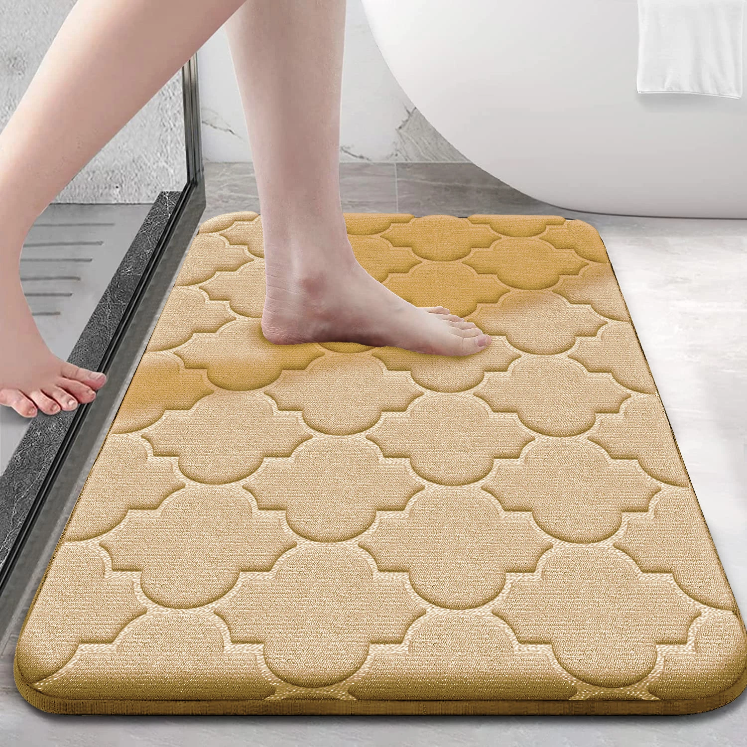 Tapis antidérapant salle de bain - tapis céleste