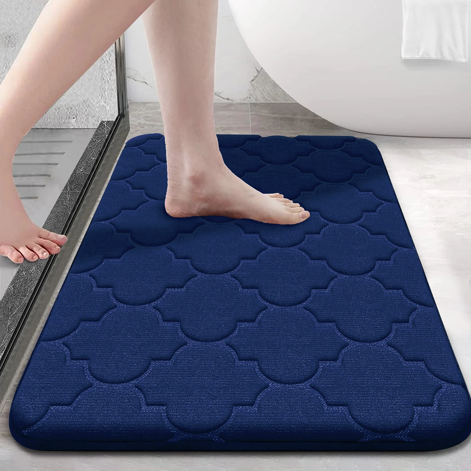 Tapis antidérapant salle de bain - cercle de rêve